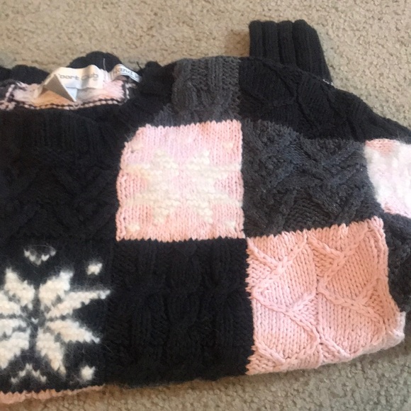 🌸NEW🌸 Patchwork Hand Knitted Vintage Sweater - Picture 15 of 16